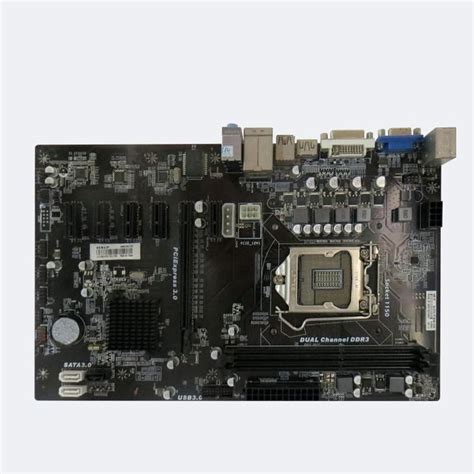 Motherboards H81 BTC PRO Motherboard 6GPU 6PCI-E 6 Graphics H81A-BTC ...