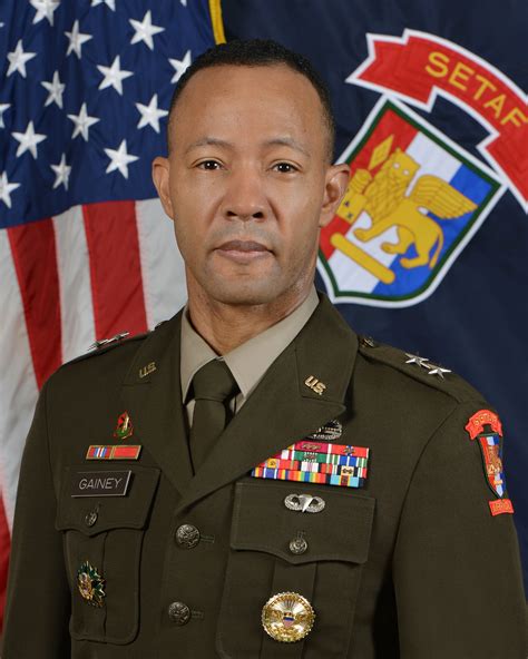 Deputy Commanding General For Africa And U S Army Southern European