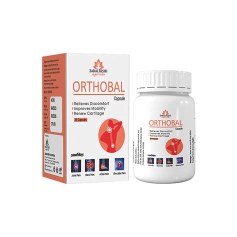 Orthobal Ayurvedic Ortho Capsules Manufacturers | Saralrishi