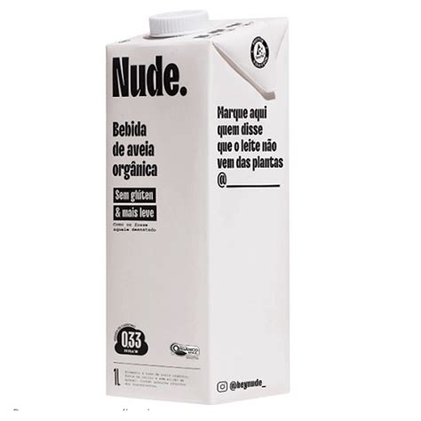 Leite Vegetal Org Nico De Aveia Mais Leve Nude L Viver Bem Saud Vel