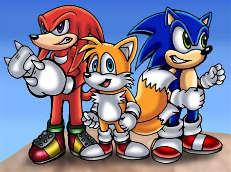 Sonic Tails And Knuckles Wallpapers - Wallpaper Cave