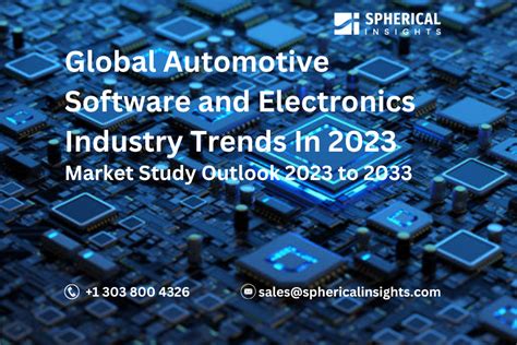 Global Automotive Software and Electronics Industry Trends In 2023