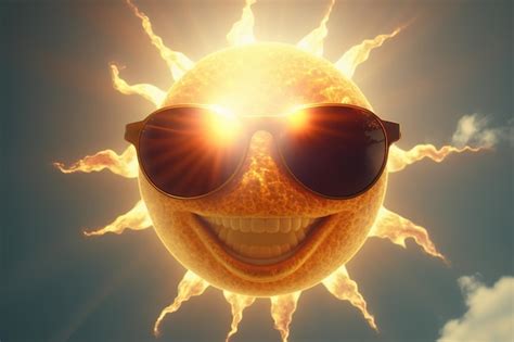 Premium Photo Hot Weather Summer Intense Heat Bright Sun Heat Waves Global Warming Burning Sun