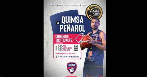 Quimsa vs Peñarol precios de entradas y dónde comprarlas La serie