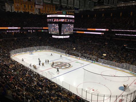 Section 312 At Td Garden Boston Bruins