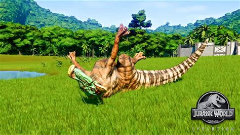 Old Age Natural Death Animation Of Dinosaurs Jurassic World Evolution Youtube