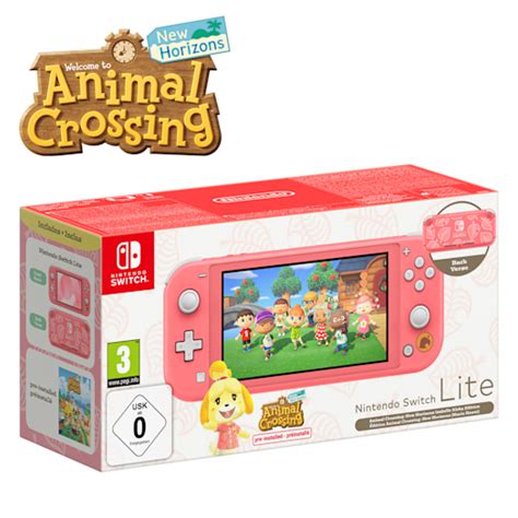Nintendo Switch Lite Animal Crossing: New Horizons – Melinda-Edition ...
