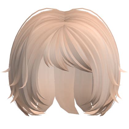 Cute Fluffy Short Bob Blonde Roblox Item Rolimon S
