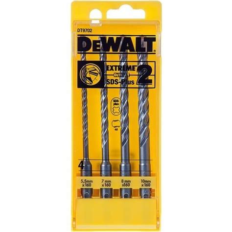 Dewalt Dt Piece Extreme Sds Plus Drill Bit Set Mm Mm