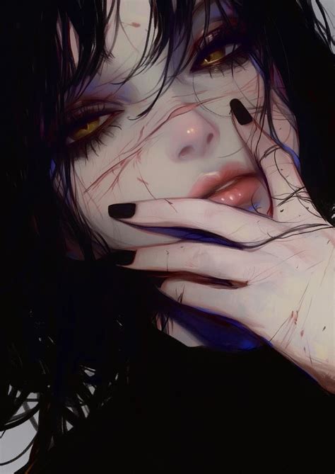 Pin di ☆ Tιƚαɳια ☆ su Black hair, Angelic face, and Devil eyes.🖤 | Foto ...