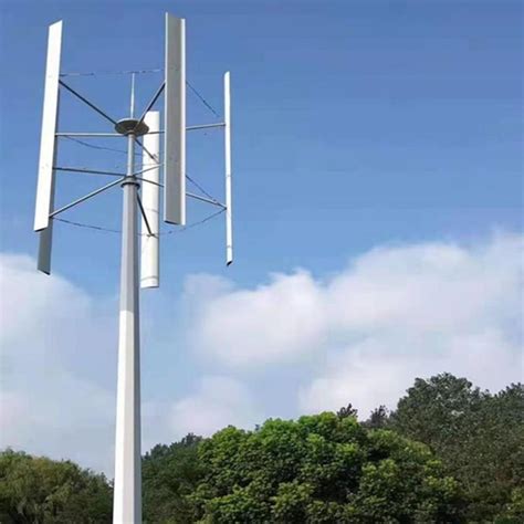 2kw Vertical Wind Turbine with High Efficiency Low Noise Vertical Axis ...