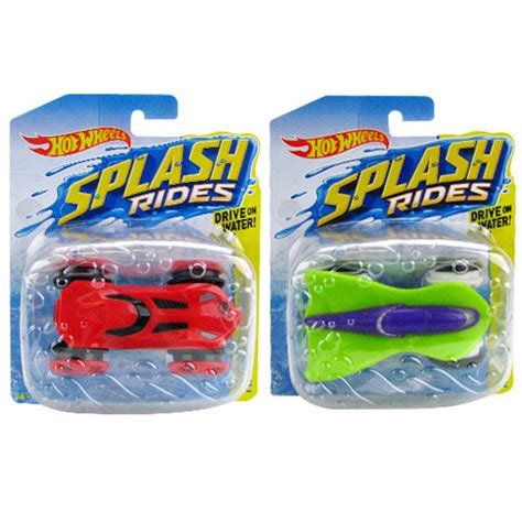 Hot Wheels Splash Rides Vehicles Case Entertainment Earth
