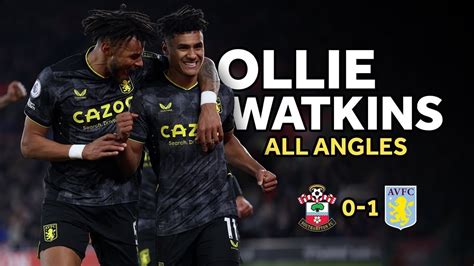 ALL ANGLES Ollie Watkins Header Vs Southampton YouTube