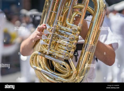 Marching Tuba High Resolution Stock Photography And Images Alamy