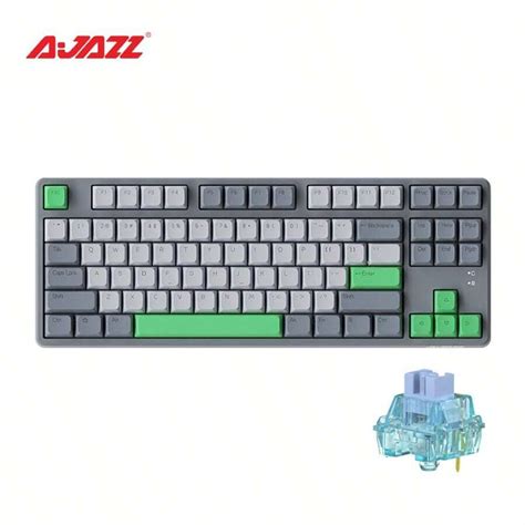 Ajazz Ajazz Ak Triple Mode Hot Swap Mechanical Keyboard Mda Thermal Sublimation Keycaps Rgb