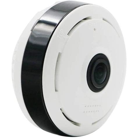 360 Degree Wireless Security Camera, HD 1080P, White - LC-CCTV-WH