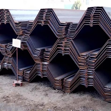9m 12m U Type Hot Rolled Steel Sheet Pile JIS A 5528