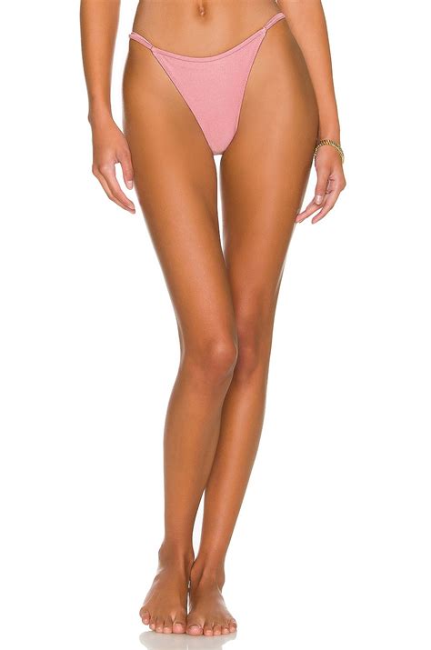 Tropic Of C Luna Bikini Bottom In Rosewater Revolve