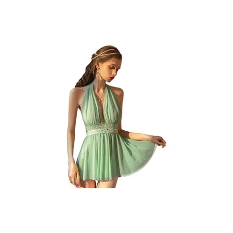 AmaMu Sexy Lingerie Donna Hot Intimo Pizzo Babydoll Lingerie Donna Sexy Curvy Sexy Vestitini