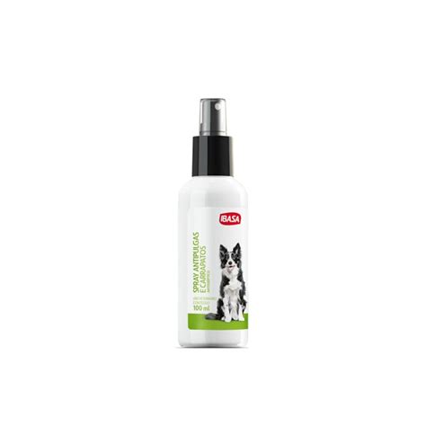 Spray Antisséptico Para Cachorro - Spray Antisseptico Antipulgas e Carrapatos Ibasa para Cachorros com 100ml