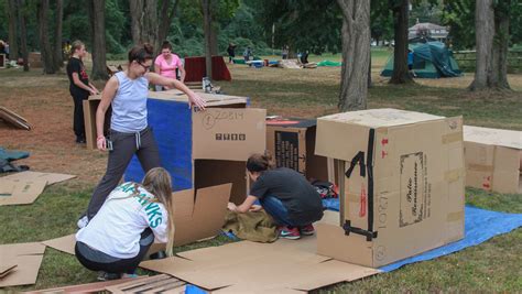 Homeless for a night: Lessons from Cardboard Box City