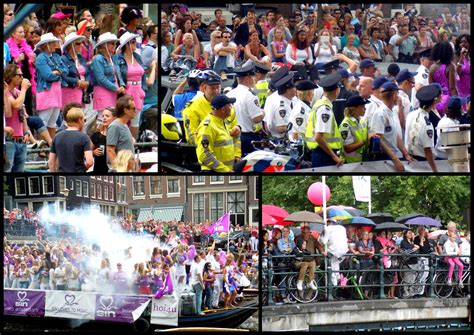 Dia A Dia Parada Gay Em Amsterdam