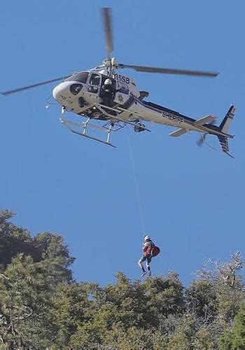 Two Climbers Are Rescued By Helicopter In San Bernardino Mountains