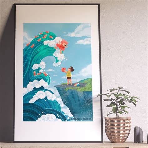 PONYO POSTER Etsy