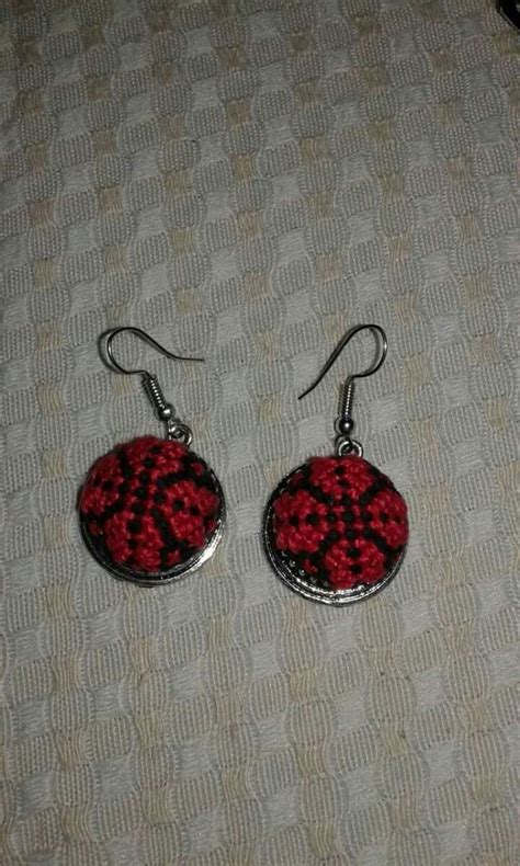 Pin By Nana Jarrar On Cross Stitch Accessories Crochet Earrings Drop