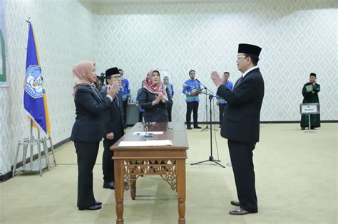Rektor Lantik Tujuh Pejabat Baru Unila Universitas Lampung