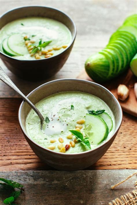 Сыроедение Рецепты Raw - Сыроедческий Огуречный Крем-Суп