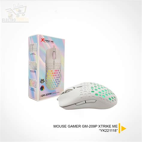 “YK221118” MOUSE GAMER GM-209 XTRIKE ME – VENTAS POR MAYOR BOLIVIA