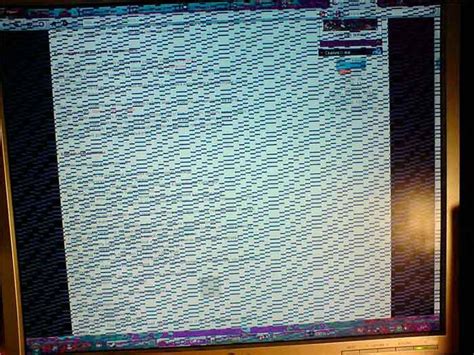 Полосы на экране ноутбука