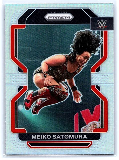 2022 PANINI PRIZM WWE SILVER PRIZM PARALLEL 116 MEIKO SATOMURA NXT UK