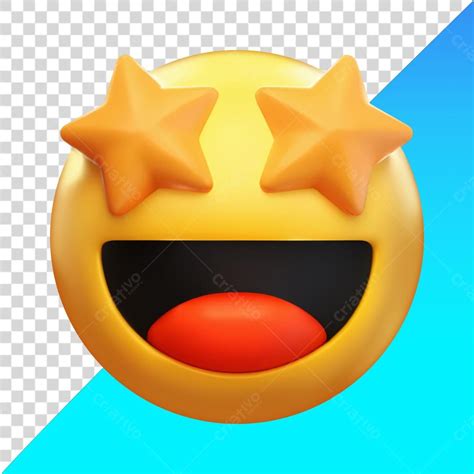 Emoji Olho Estrela - Emoji Estrela Nos Olhos - RETOEDU