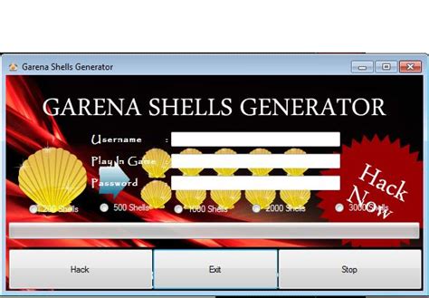 Garena Heroes Of Newerth Hacker: Garena Shells Generator Hack