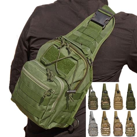 Bolso De Hombro T Ctico Militar Mochila Con Eslinga Ej Rcito Camping