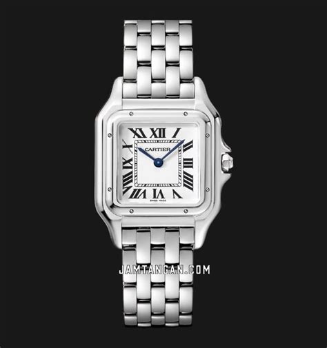 Cartier Panthère De Cartier Wspn0007 Ladies Silver Dial Steel Strap