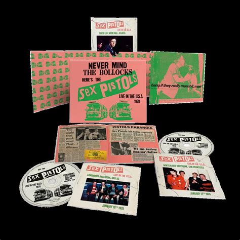 Sex Pistols3枚組ライヴアルバムLive In The USA 1978発売決定 PUNKLOID