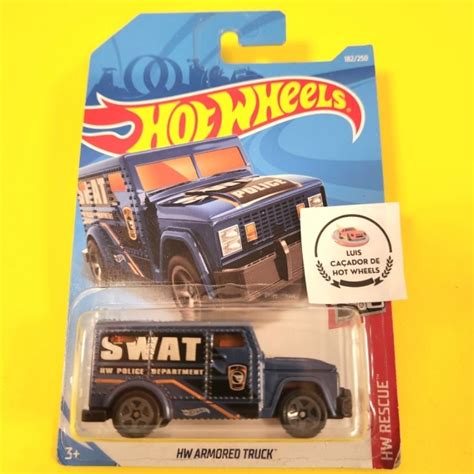 Armored Truck Swat Hot Wheels Lacrado Shopee Brasil