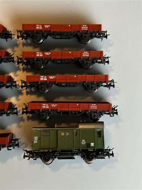 M Rklin H Serie Model Train Freight Wagon Set With