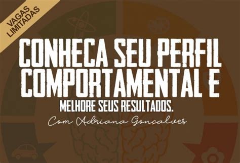 Curso Conheça Seu Perfil Comportamental online Sympla