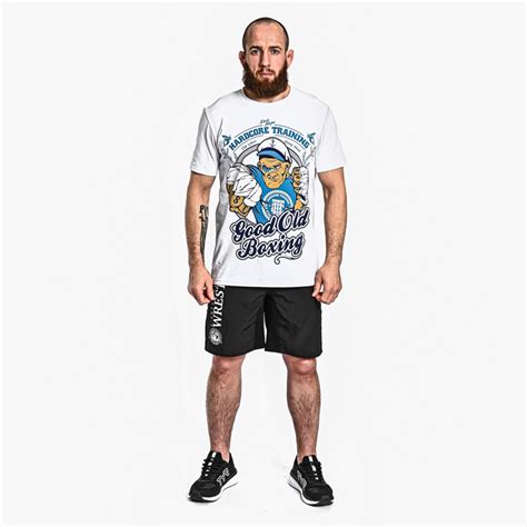 Футболка Hardcore Training Good Old Boxing White купить в Москве