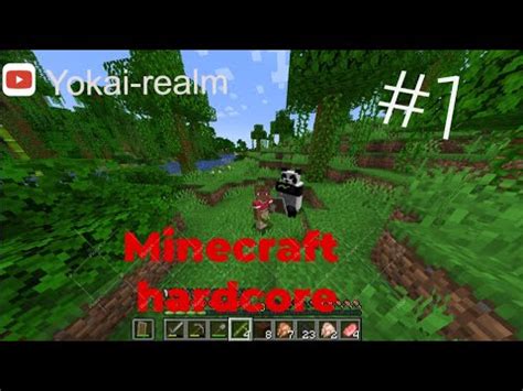 Minecraft Hardcore Part 1 YouTube