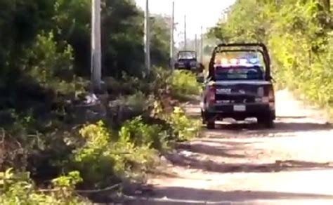 Encuentran cadáver baleado y maniatado cerca de un fraccionamiento en