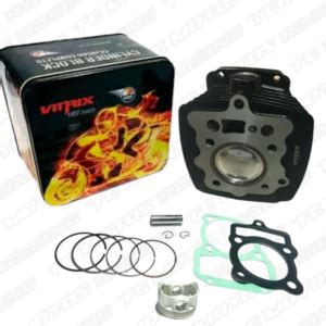 Kit Cilindro Akt 125 Repotenciado A 160 CC Vitrix Cgr TC MOTOS RACING