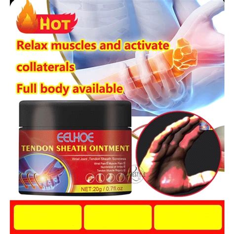 EELHOE Tendon Sheath Pain Cream Relieve Wrist Joint Muscles And Bones