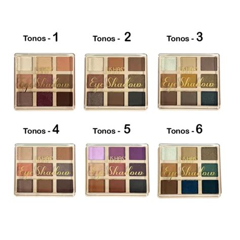 Paleta De Sombras X Tonos Ref Es Ushas Purpure Makeup