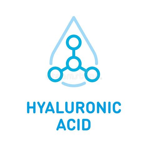 Hyaluronic Acid Icon Stock Illustrations 776 Hyaluronic Acid Icon