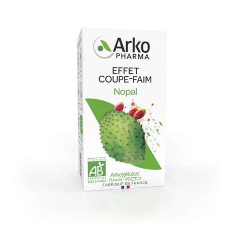 Arkogélules Nopal Arkopharma coupe faim naturel efficace